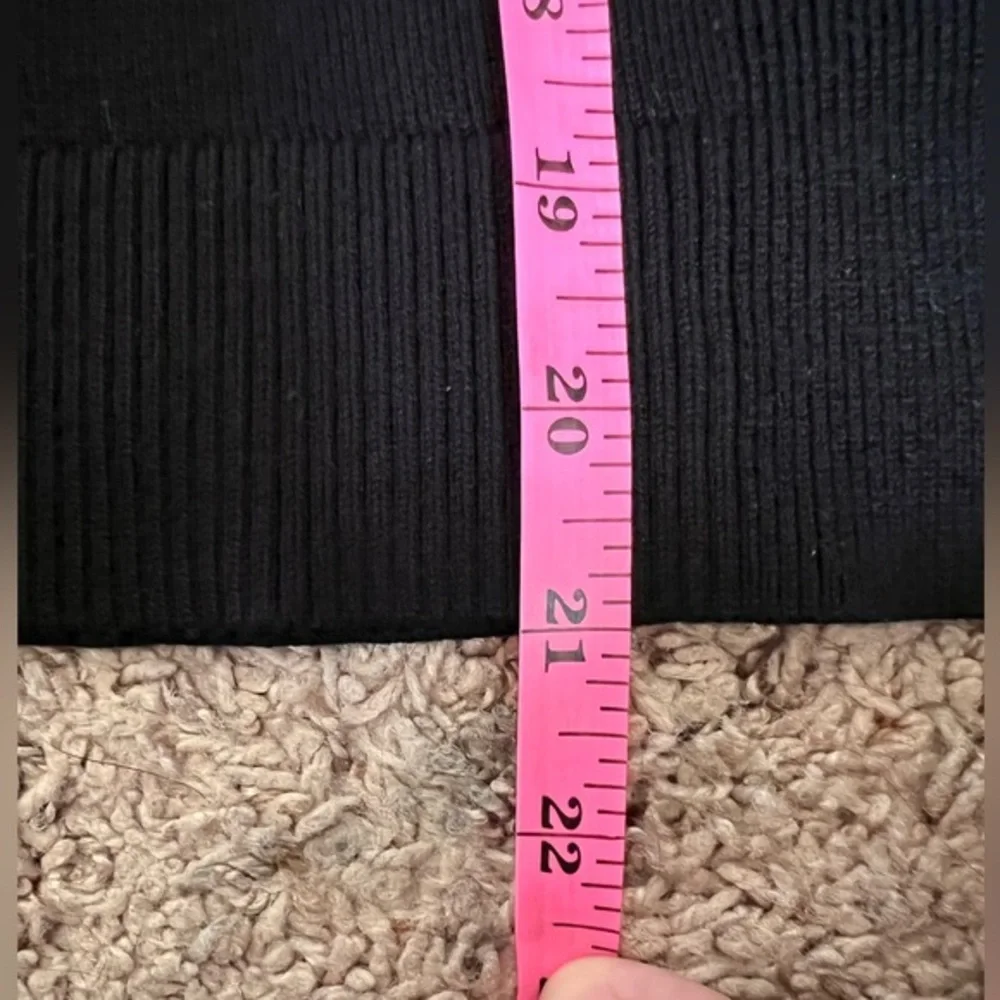 Lululemon Well Being Sweater‎ Women’s Size Small Black Boolux Cashmere Blend
